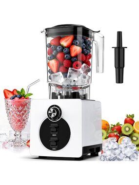 High-Power 2200W Professional Blender for Smoothies & Frozen Drinks, 60oz